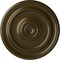 Ekena Millwork Kepler Traditional Ceiling Medallion (For Canopies up to 4 1/2"), 19 3/4"OD x 1 1/2"P, Brass CM20KPBRS - alternate 1